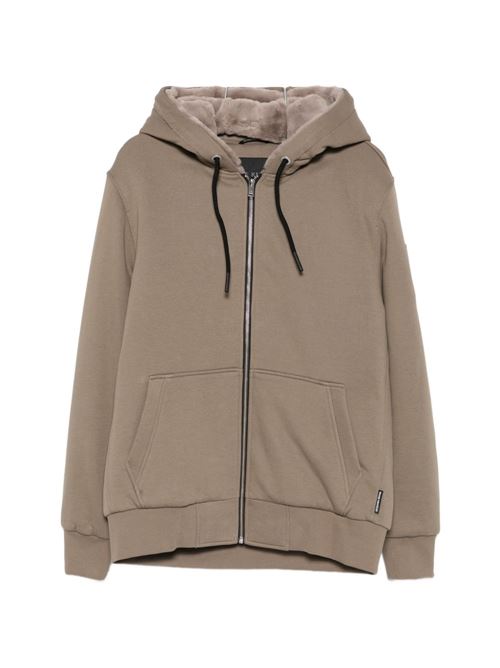 Felpa con cappuccio Moose Knuckles Classic Bunny da uomo con interno effetto pelliccia MOOSE KNUCKLES | M32MS6002019